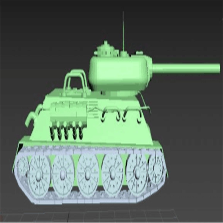 毛道乡充气军用坦克模型